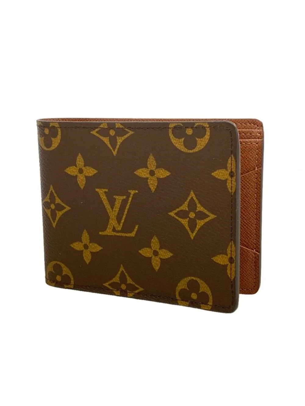 Louis Vuitton Billfold Monogram Portefeuille Multiple Brown Wallet